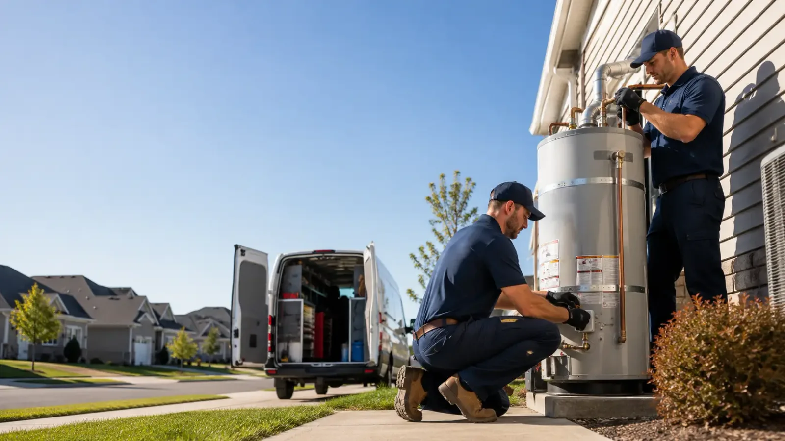 Water Heater Installation in Krakow, WI
